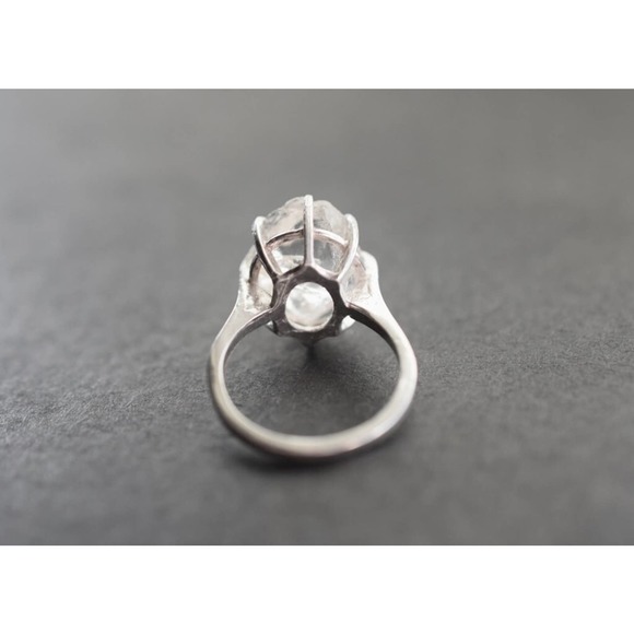 alternative raw diamond engagement ring raw crystal size 4 5 6 7 8 8 9 1… - Picture 3 of 5